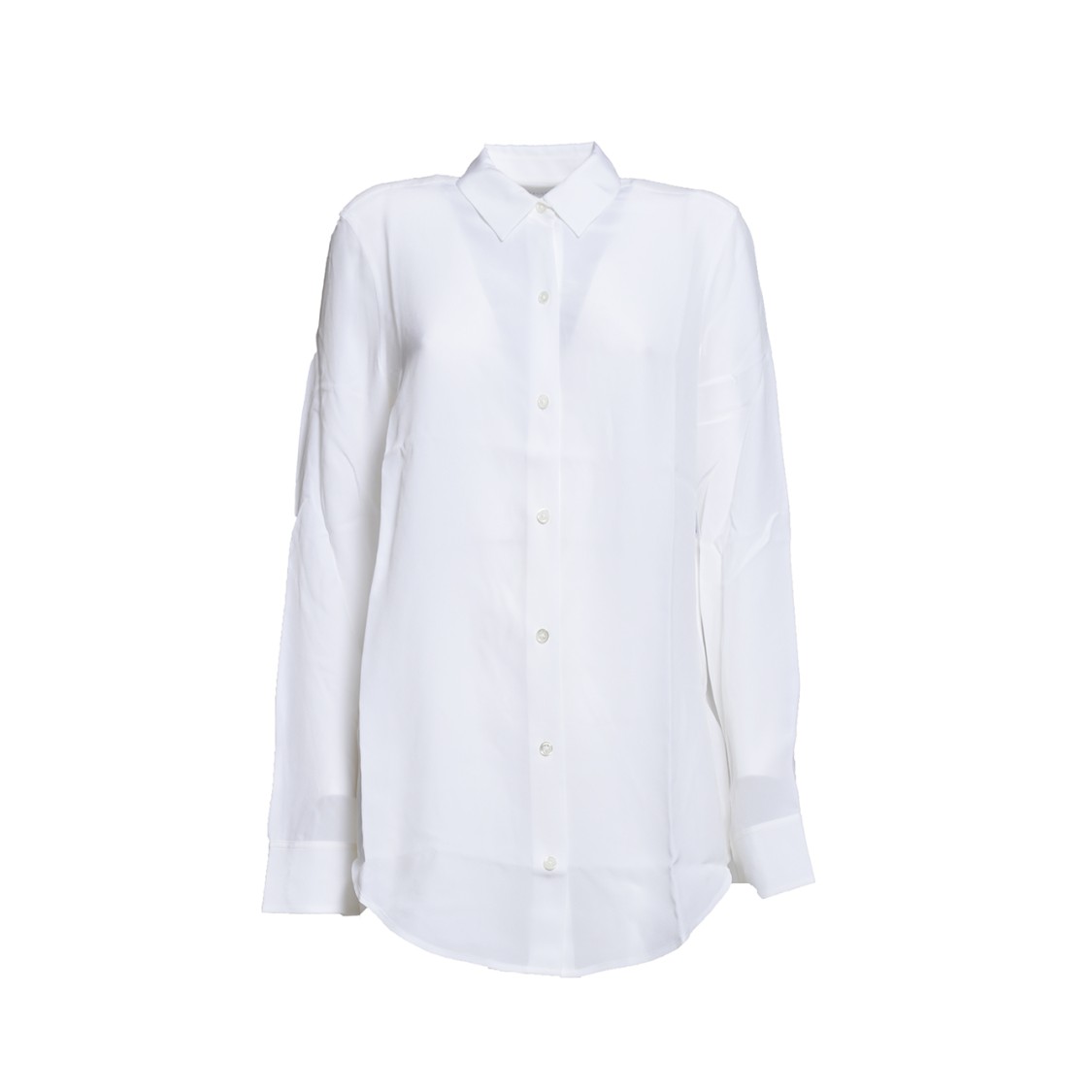 Equipment Essential Silk Shirt - White
