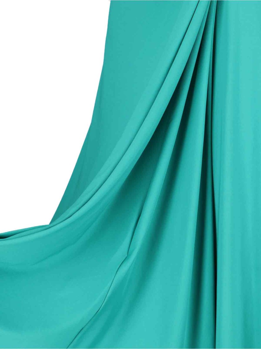 Shop Victoria Beckham Asymmetric Maxi Dress – Green