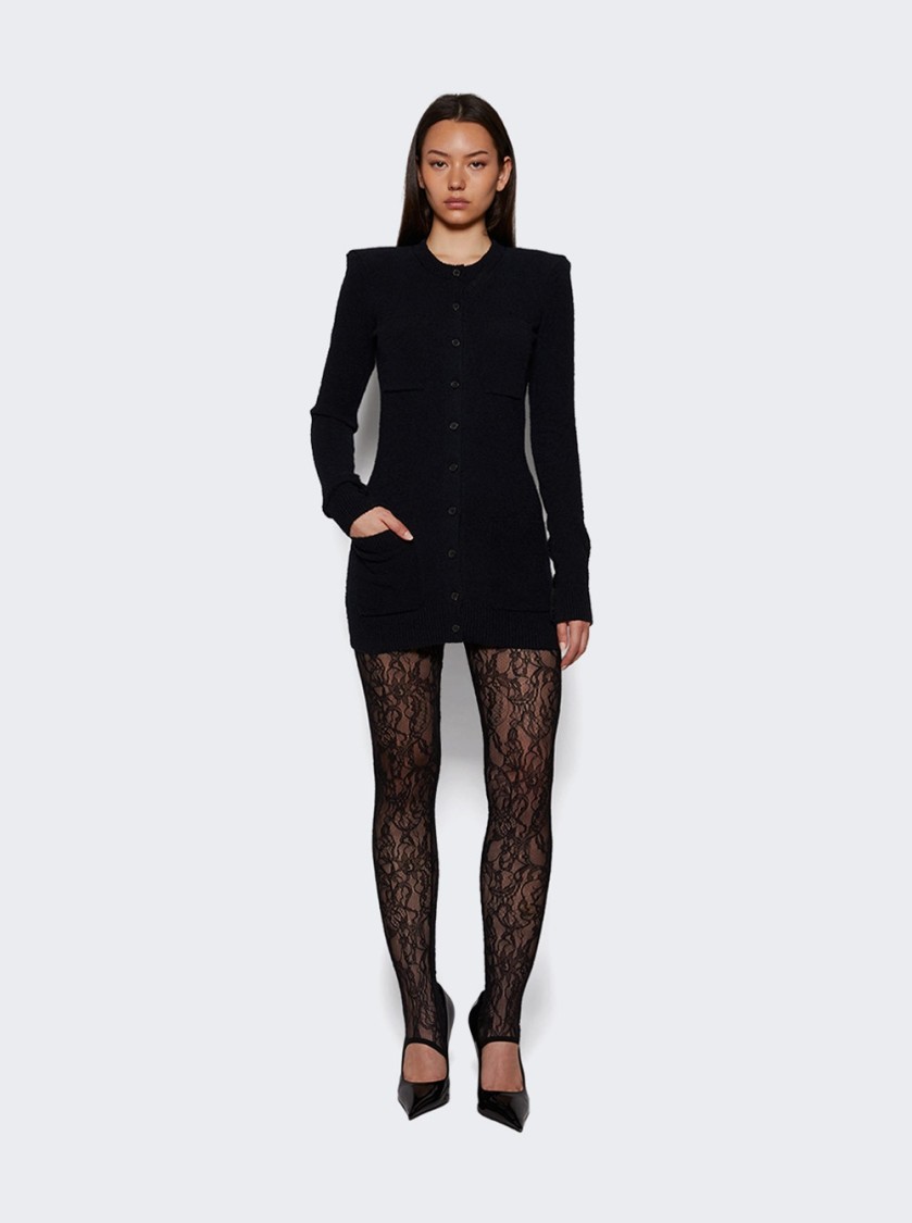 Wardrobe.nyc Padded-shoulder Button-up Cardigan