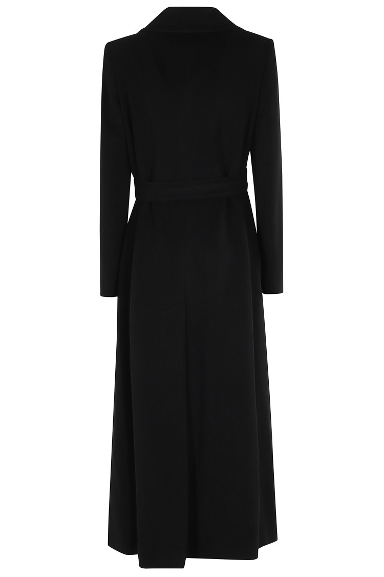 Tagliatore Tailored Black Wool And Cashmere Melody Coat In Black
