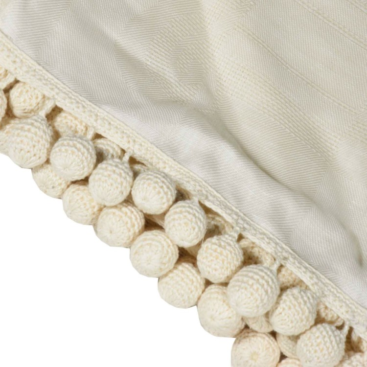 スカーフ Max Mara Fumana Stole In Butter White Jacquard Fabric Max Mara Fumana Stole In Butter White Jacquard Fabric Scarf