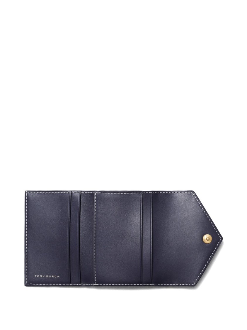 Tory Burch Flap Envelope Chain Stitching In Black