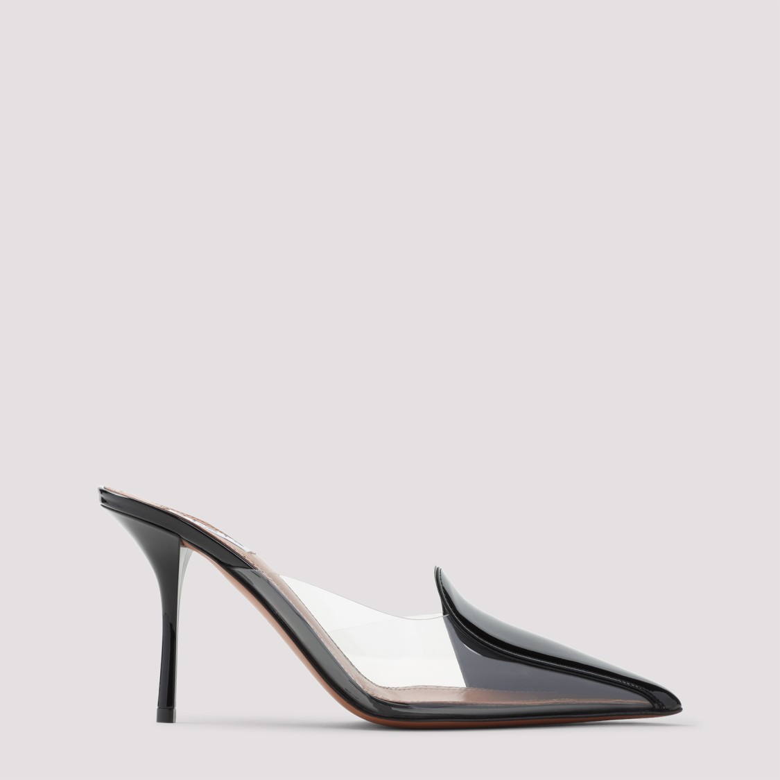 Shop Alaïa 90 Mules In Red