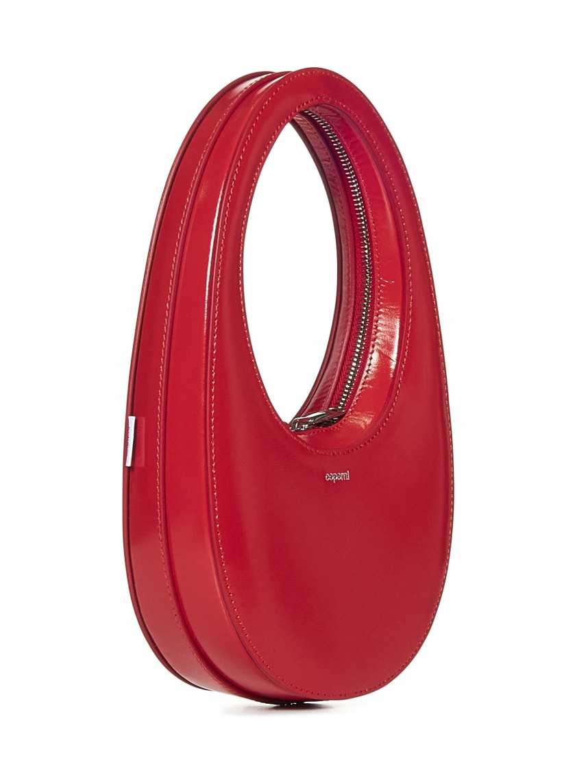 COPERNI COPERNI GLOSSY RED LEATHER HANDBAG