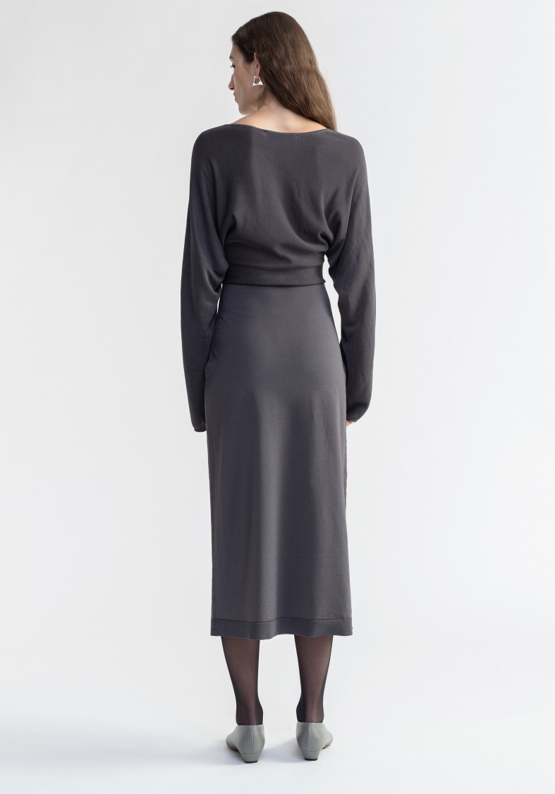 AERON AERON LOUISE - KNITTED MIDI DRESS