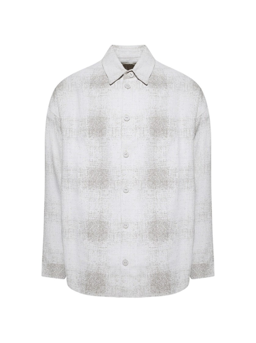 Misbhv Topanga Overshirt White And Beige In White