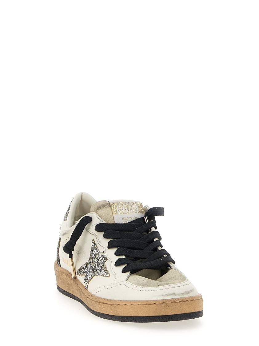 Golden Goose Ball Star Sneakers In Neutral