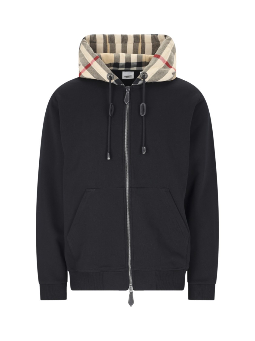 Burberry Samuel Hoodie In Black
