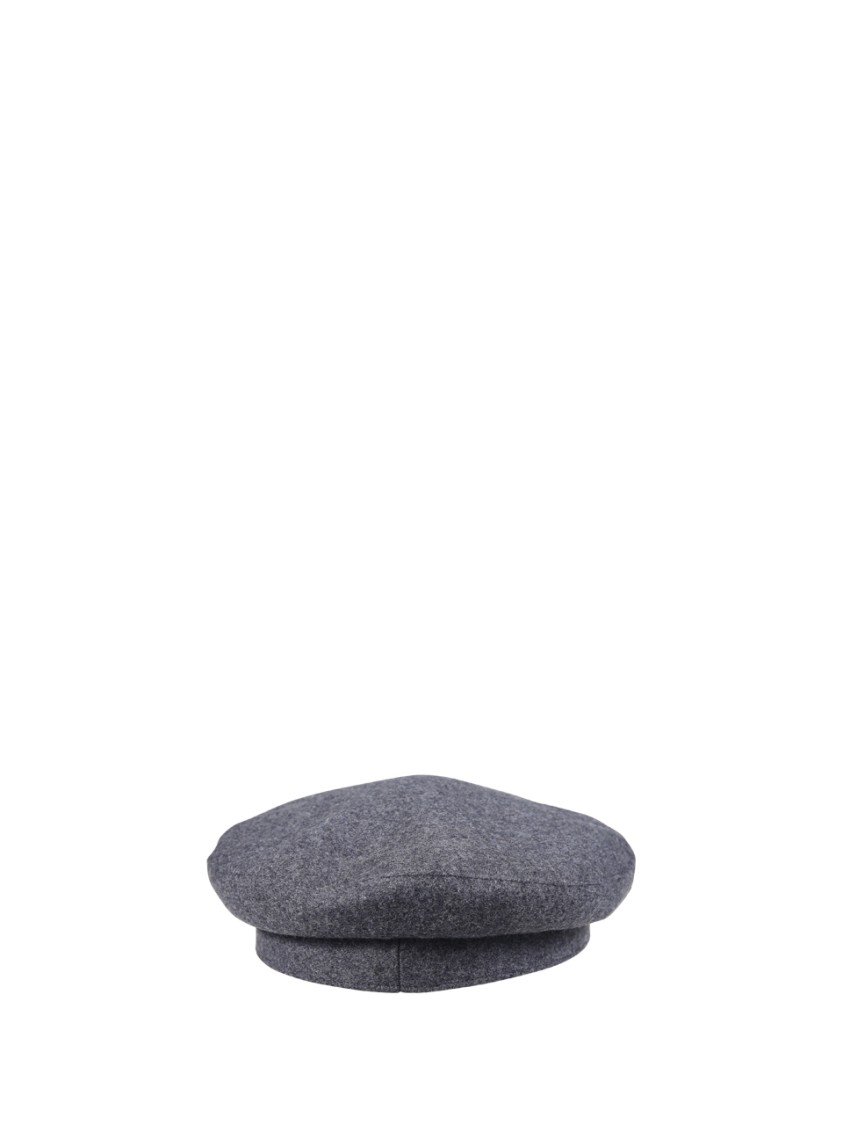 Roger Vivier Rv Broche Sailor Cap In Gray