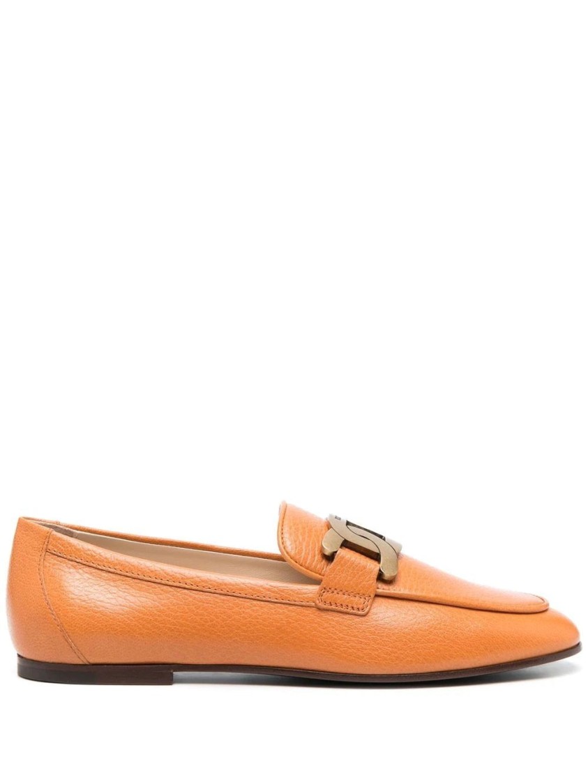 Tod's Cuoio Leg.79a Mocassisns In Brown