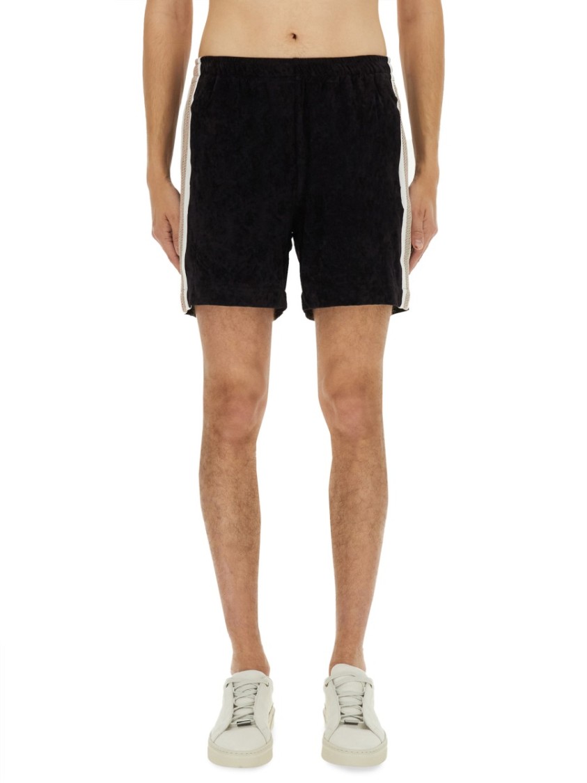 Shop Sasquatchfabrix Black Warm Up Short