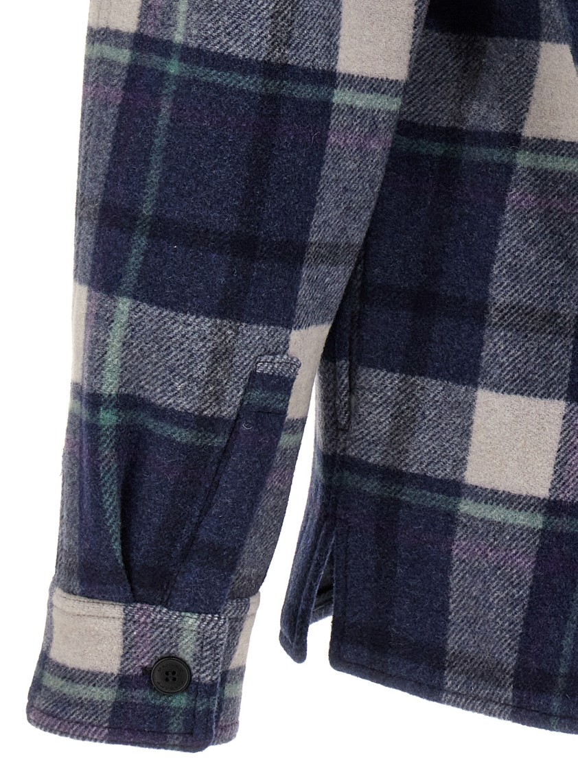 Isabel Marant Kevron Jacket In Blue