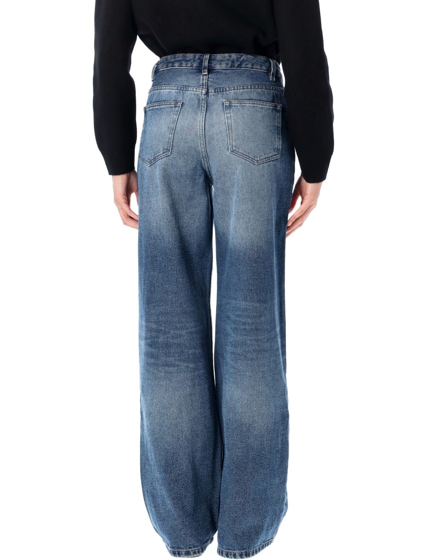 Apc Jeans A. P.c. Woman Color Indigo In Blue