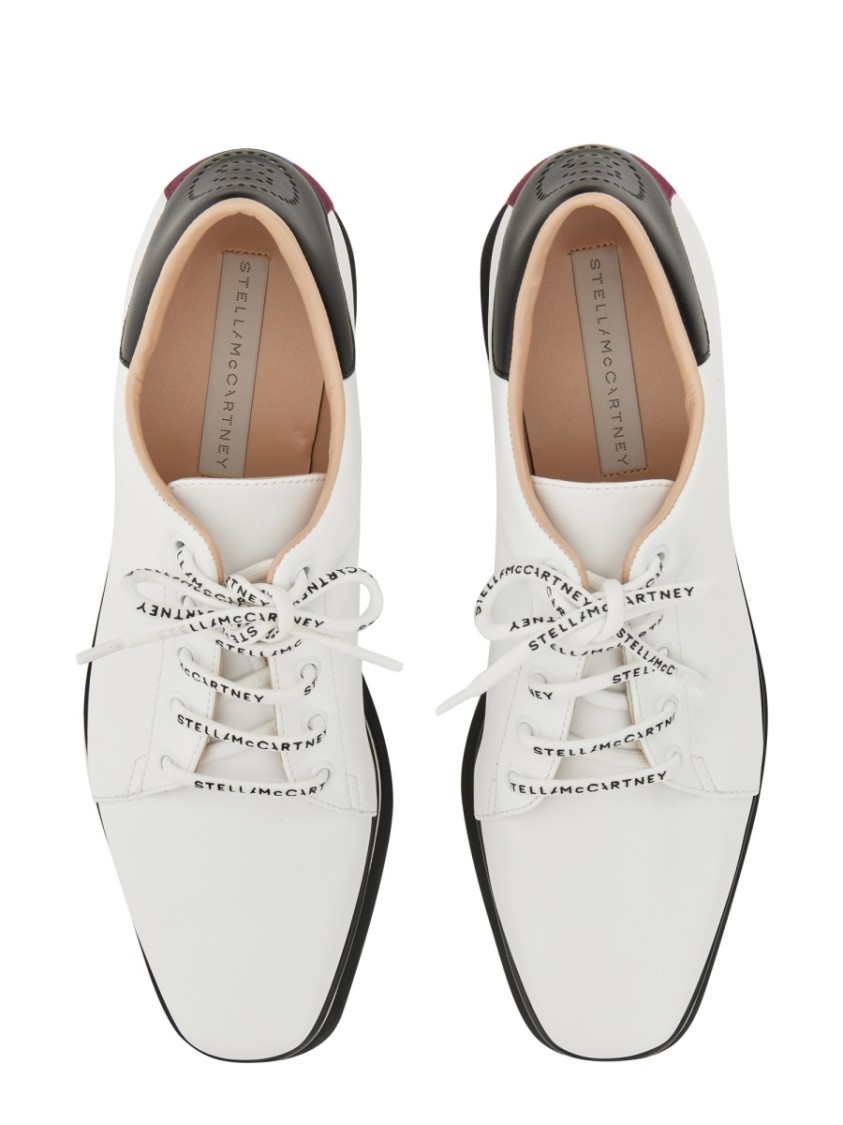 Stella Mccartney Sneakers Con Zeppa Elyse In White
