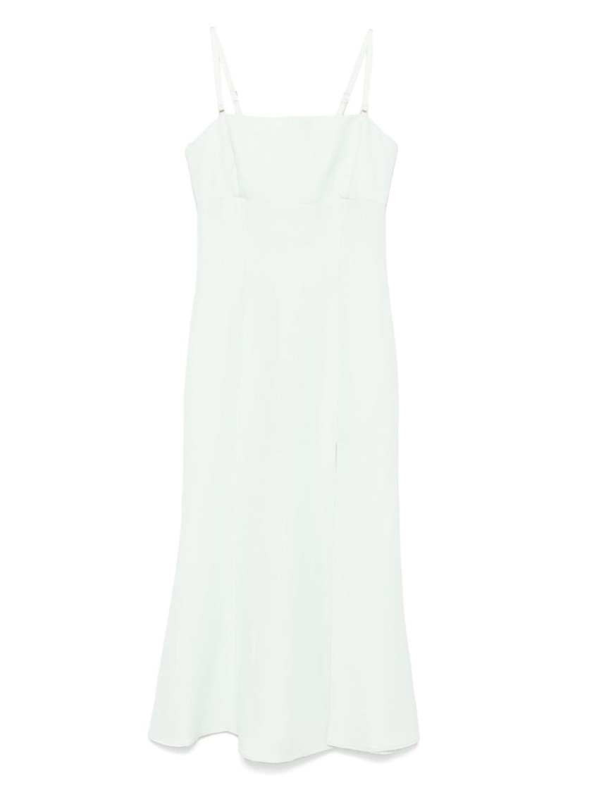 Twinset Twin-set Square Neck Midi Dress