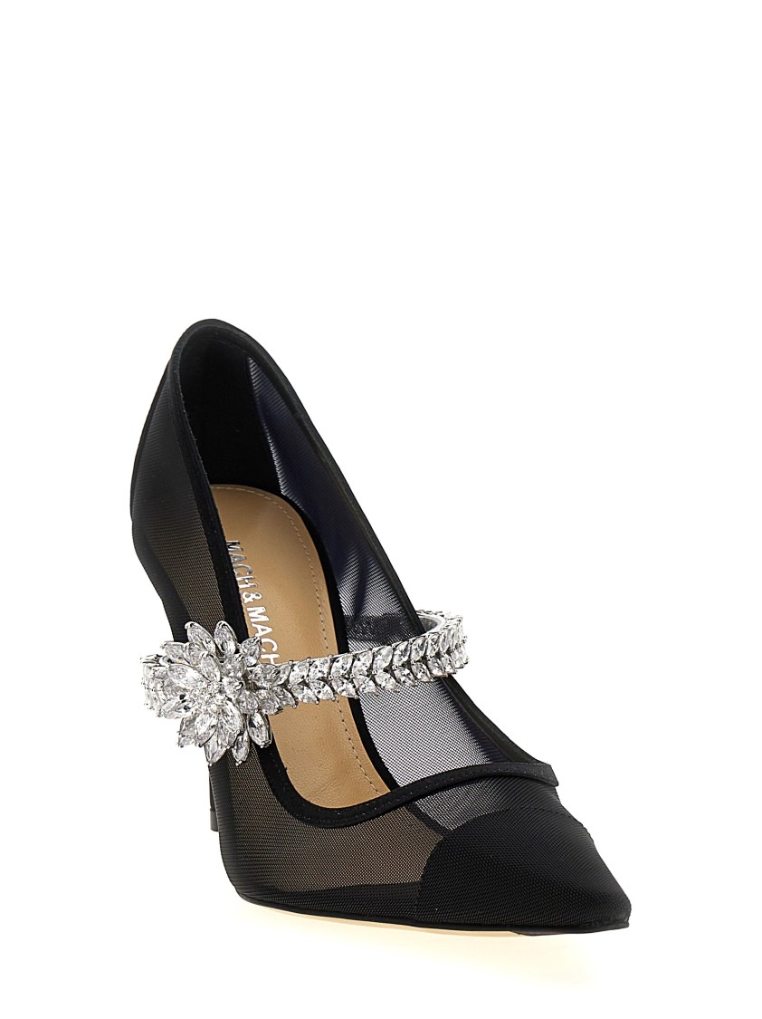 Mach&mach Mach & Mach Women 'lotus' Pumps In Black