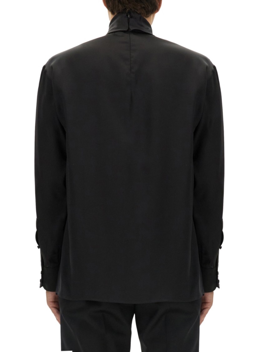 Dolce & Gabbana Wide Turtleneck In Black
