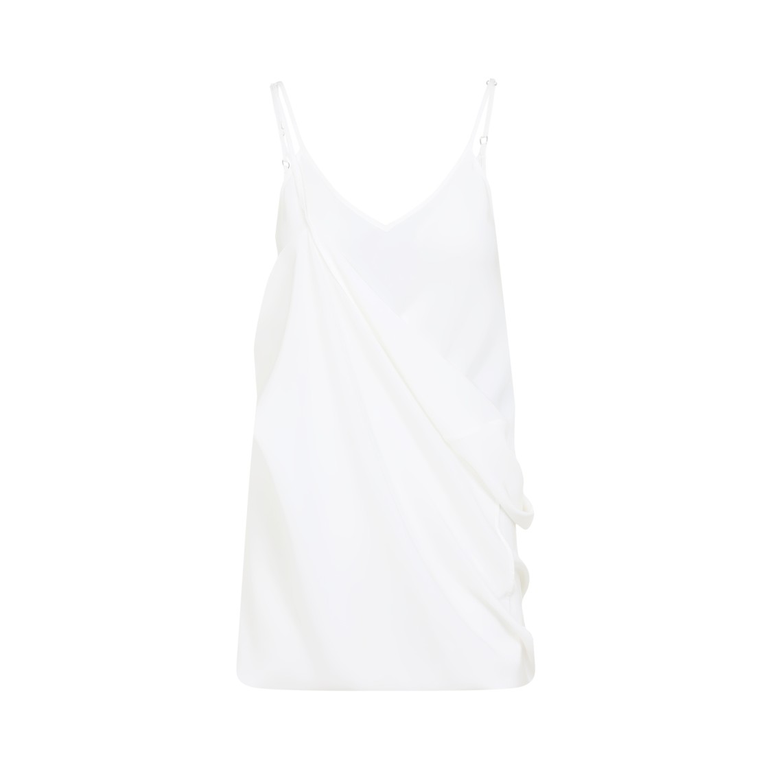 オールインワン・サロペット Mm6 By Maison Margiela Draped Silk Mini Dress With MM6 Maison Margiela Satin Asymmetric Draped Maxi Dress