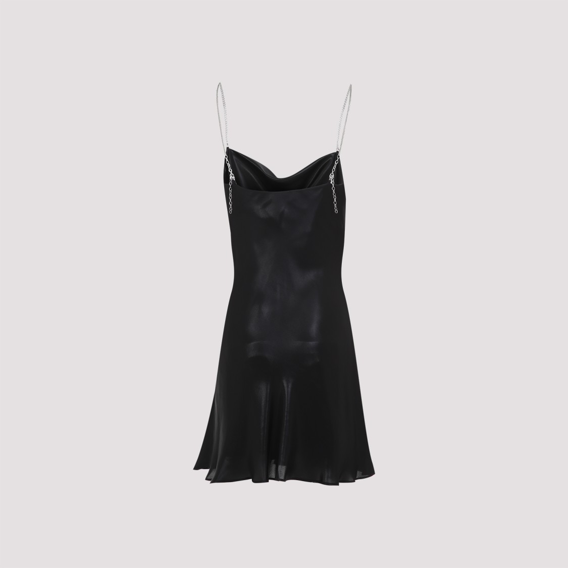 Shop Diesel D-minty Black Polyester Mini Dress