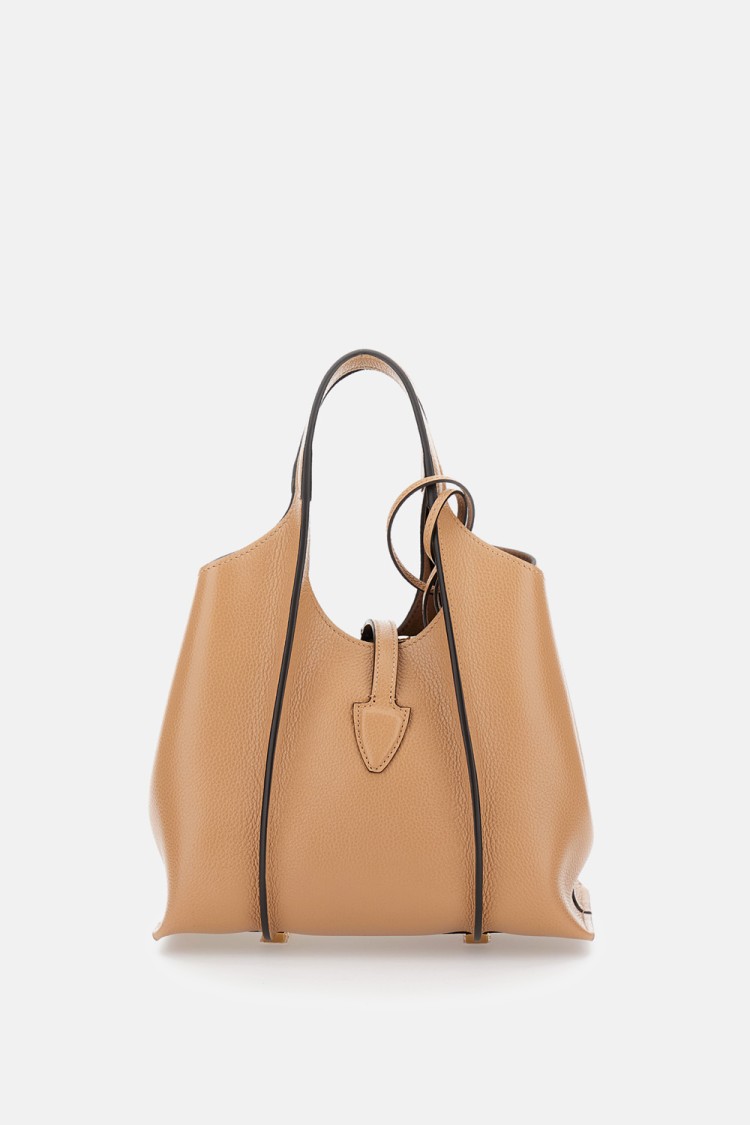 Tod's Tsb Small Shopping Bag In Brown