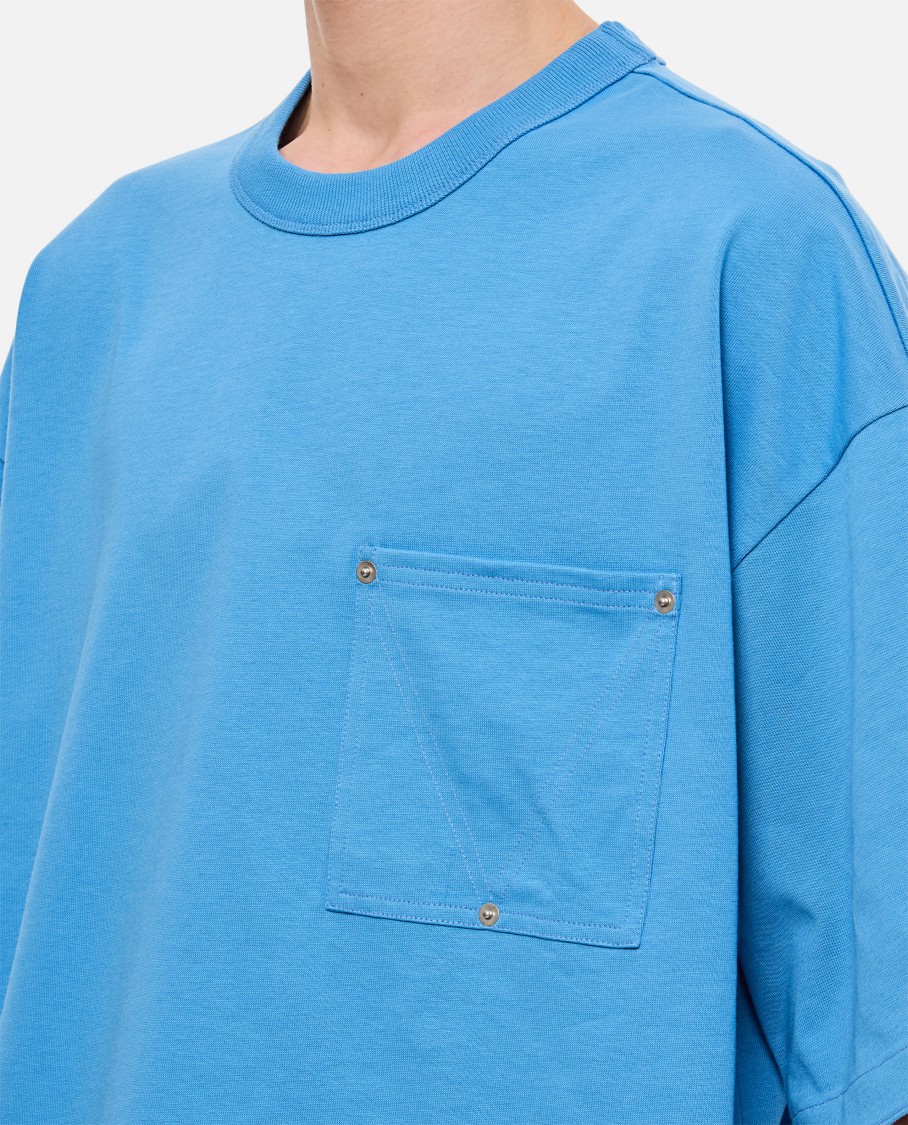 【関税＆送料込み】Bottega Veneta Heavy Japanese Jersey Cro Bottega Veneta Men's Heavy Japanese Jersey T-Shirt | Neiman