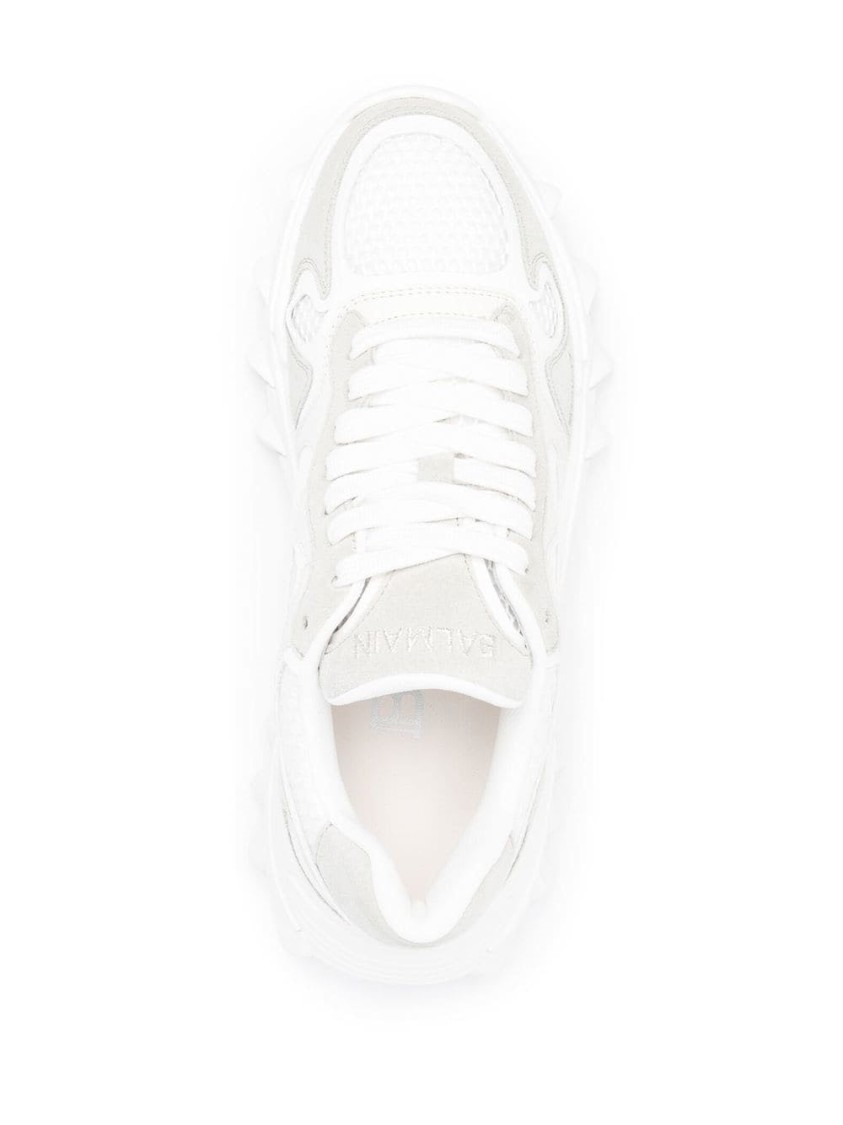 Balmain B-east Trainers In White