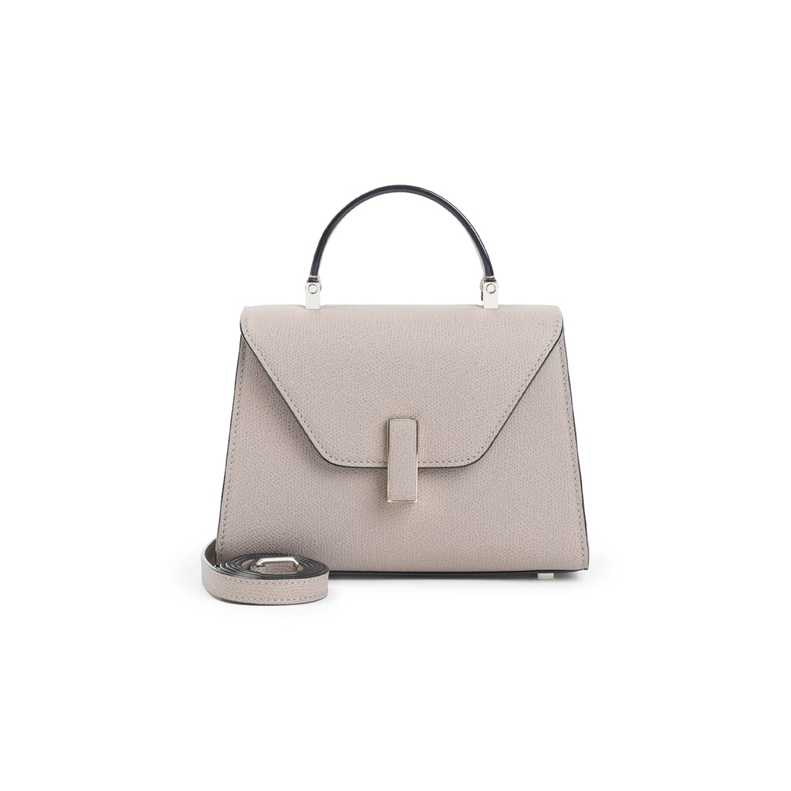 Shop Valextra Sahara Mine Iside Crossbody Micro Bag