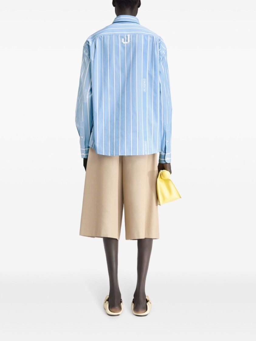 Shop Jacquemus La Chemise Simon Shirt