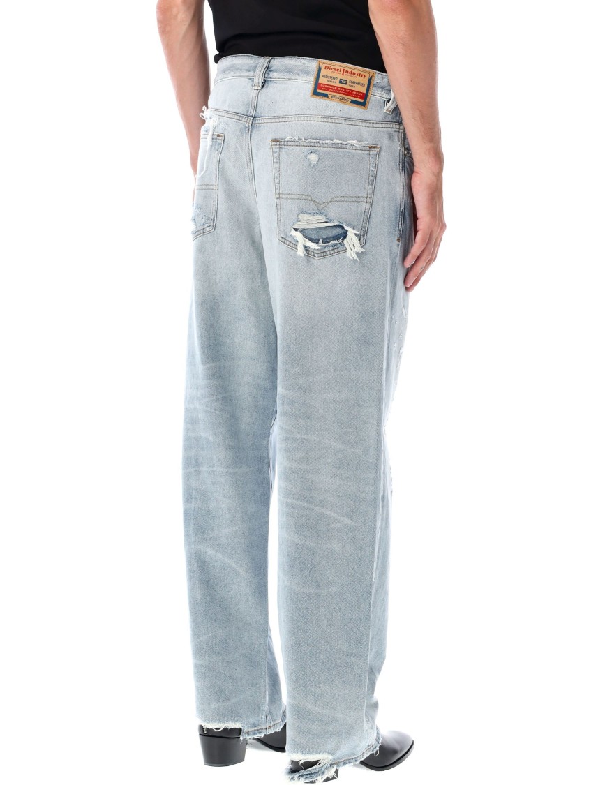 Diesel Relaxed Jeans 2001 D-macro 09m53 In Neutral