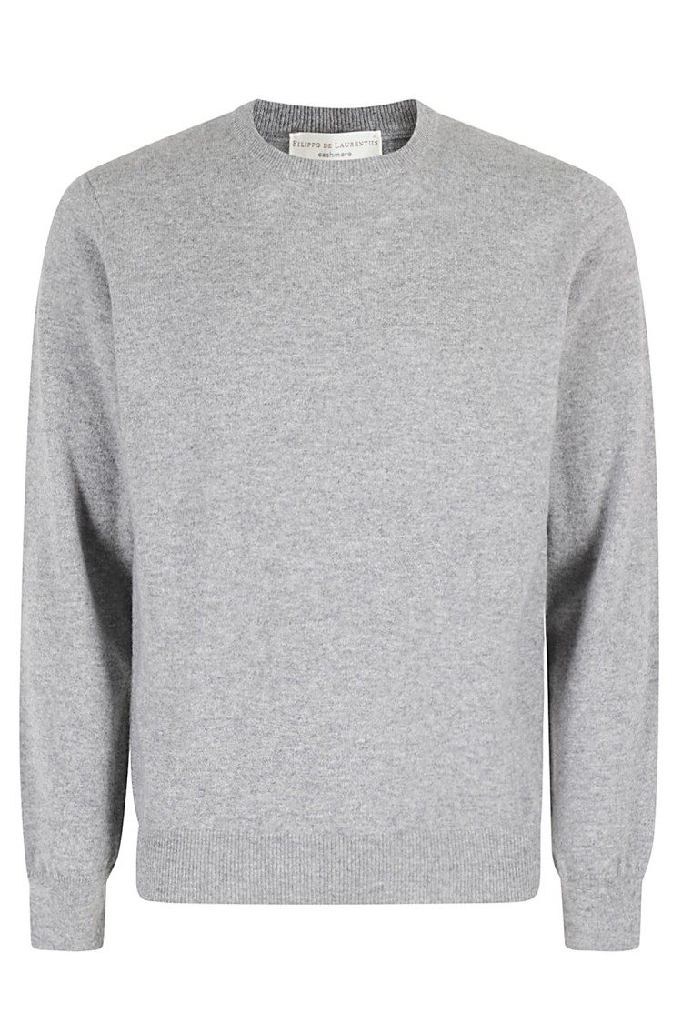Filippo De Laurentiis Girocollo ml Cashmere In Grey
