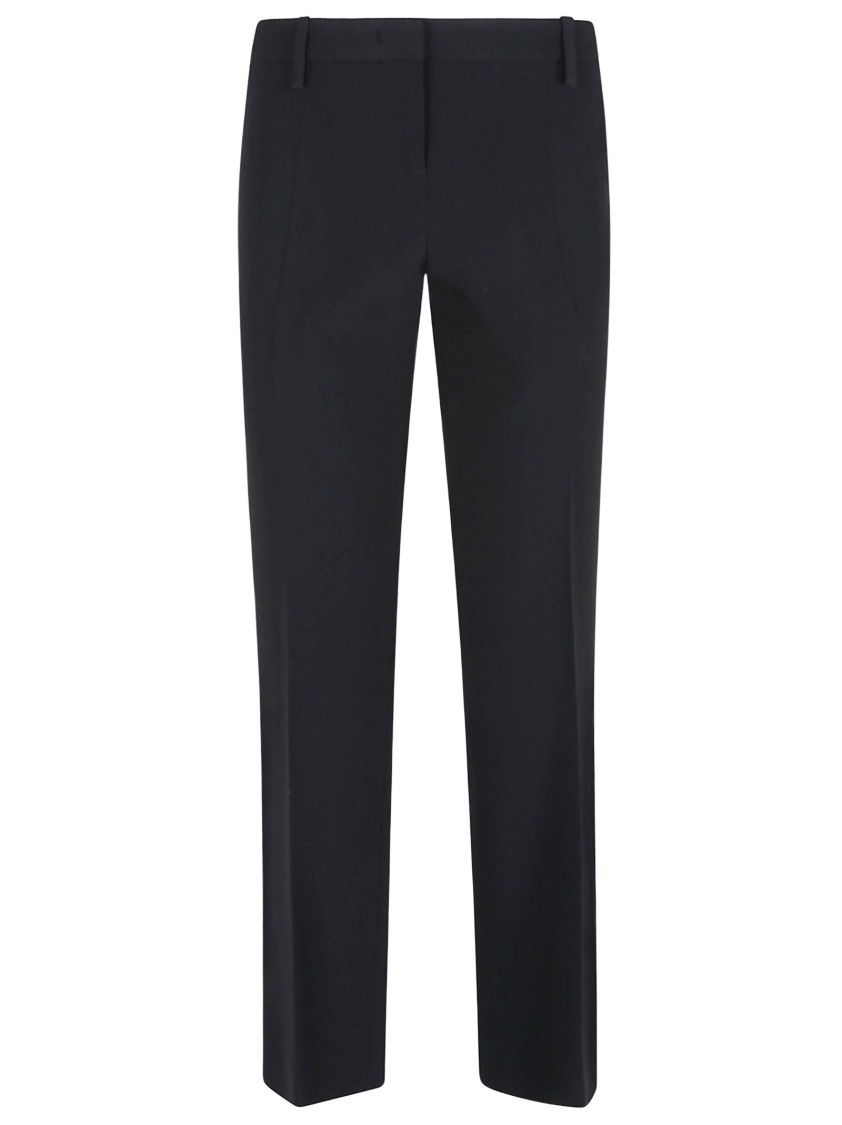Ermanno Scervino Straight-leg Tailored Trousers In Black