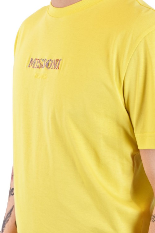 Missoni Yellow Cotton T-Shirt Printed T-Shirts | THE LIST