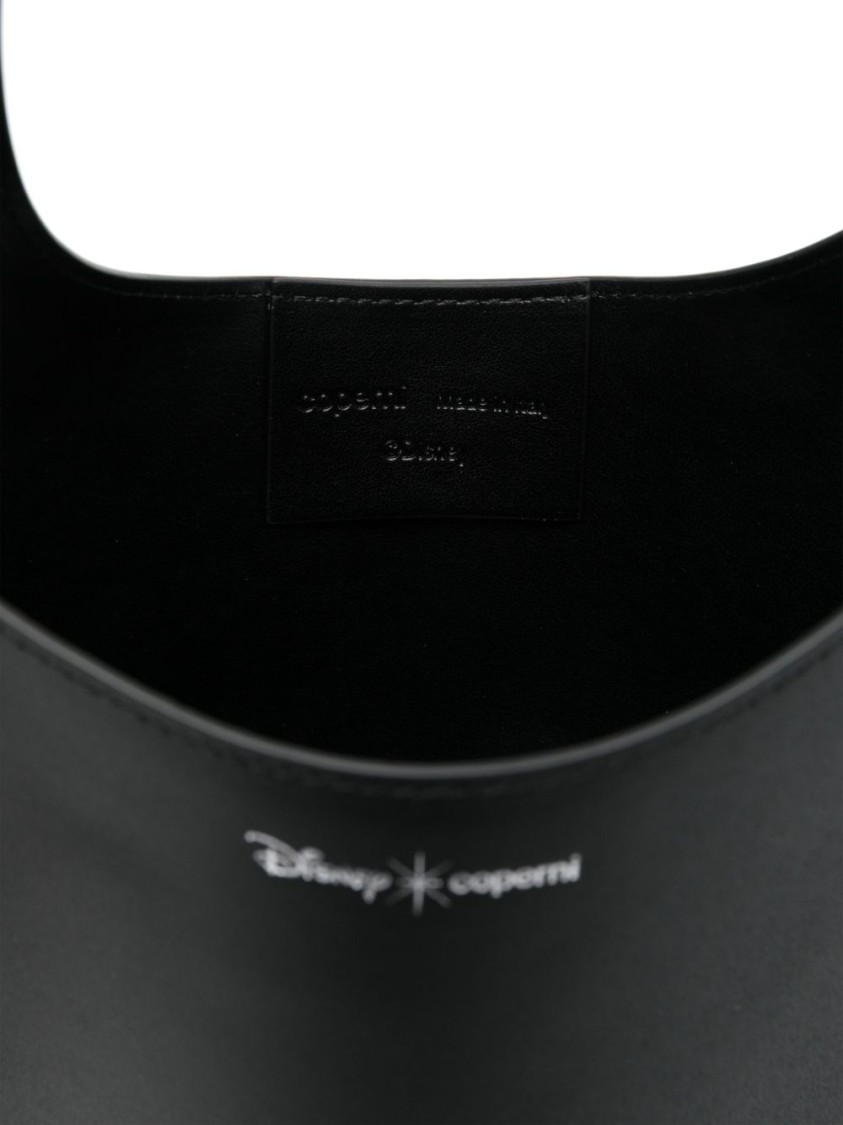 COPERNI COPERNI MICKEY MOUSE-INSPIRED BLACK CALFSKIN TOTE BAG