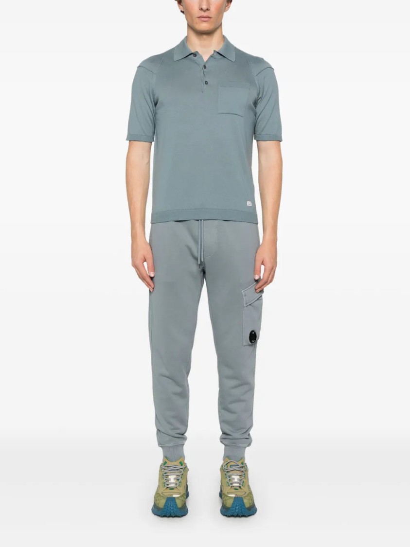 C.P. COMPANY C.P. COMPANY KNITTED POLO SHIRT