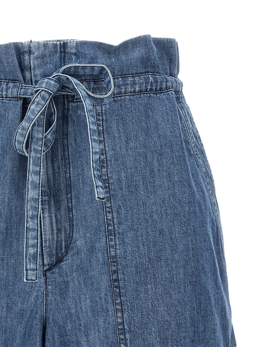 Isabel Marant Étoile Marant Etoile 'ipolyte' Bermuda Shorts In Blue