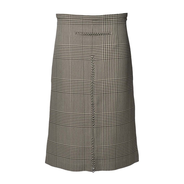 スカート Courreges Brown Wool Midi Skirt With Zip ZIPPED WOOL SKIRT - courrèges