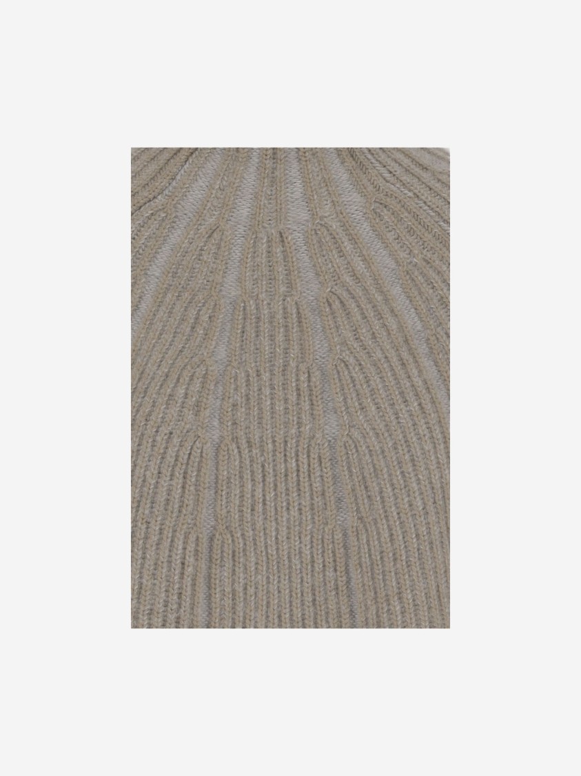 Giorgio Armani Wool And Cashmere Blend Sweater In Brown