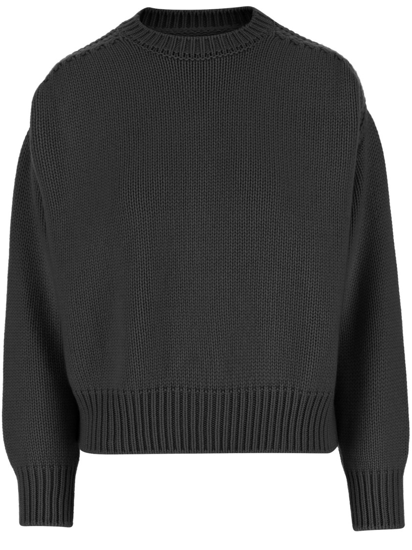 Sa Su Phi Cashmere Jade Sweater In Black