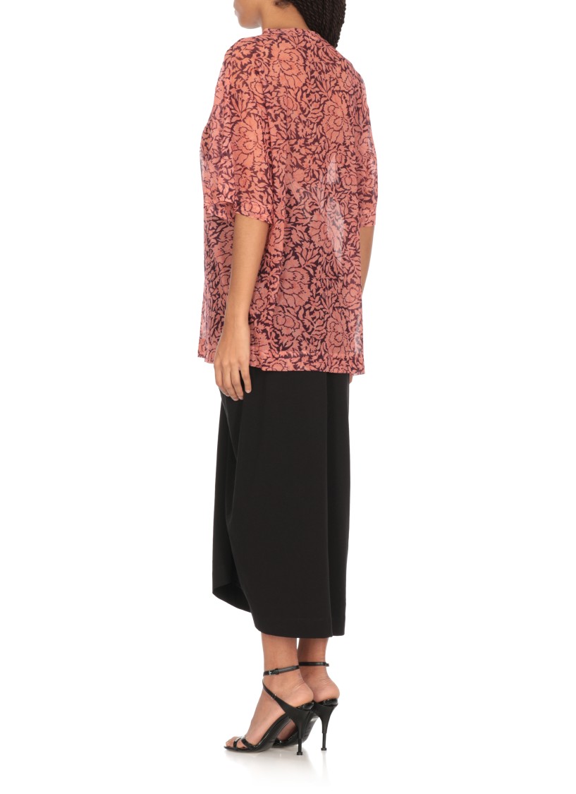 Shop Dries Van Noten Round Neck T-shirt