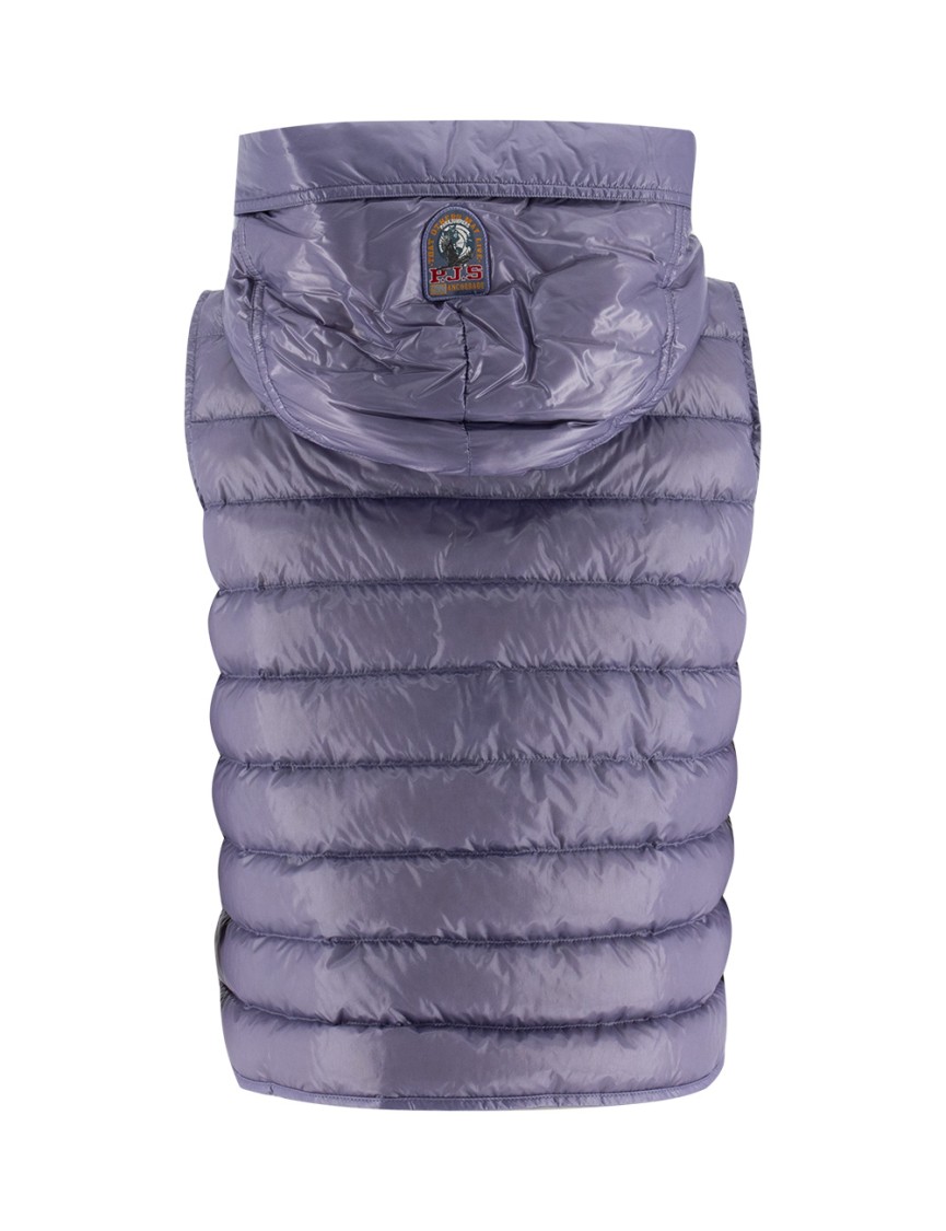 Parajumpers Quilted Down Jacket With Two-way Zip Closure