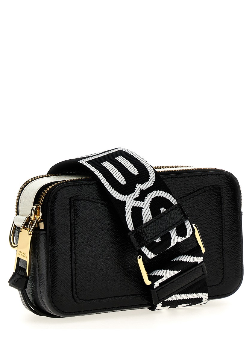 Marc Jacobs 'the Snapshot' Crossbody Bag In Black
