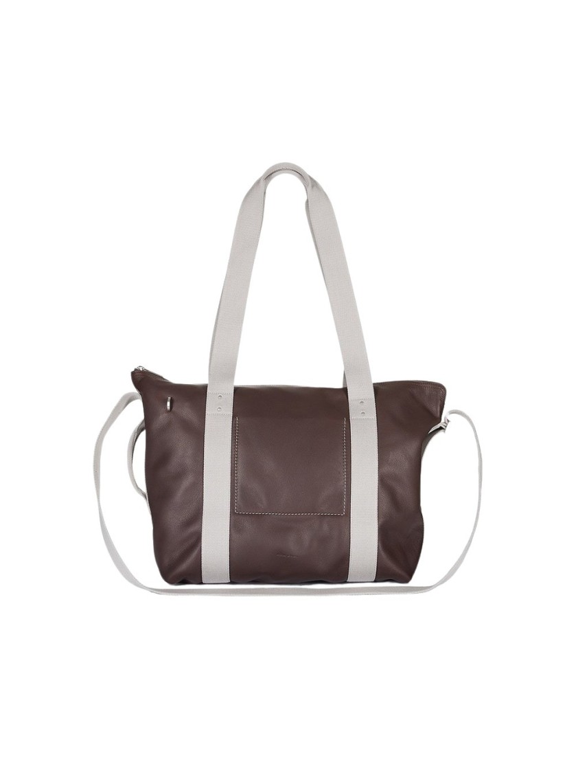 Rick Owens Trolley Bag Mahogany And Oyster In Brown