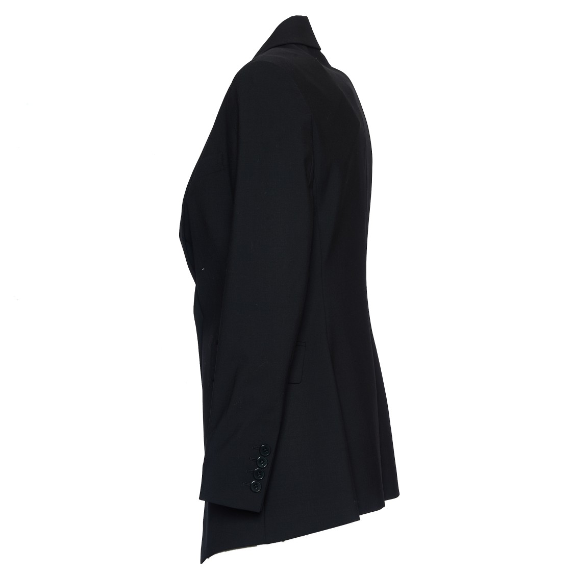 THEORY THEORY TAILORED BLACK MERINO WOOL BLAZER
