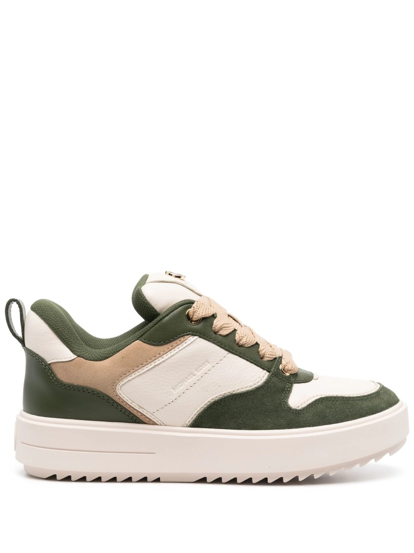 Michael Kors Rumi Lace Up In Green