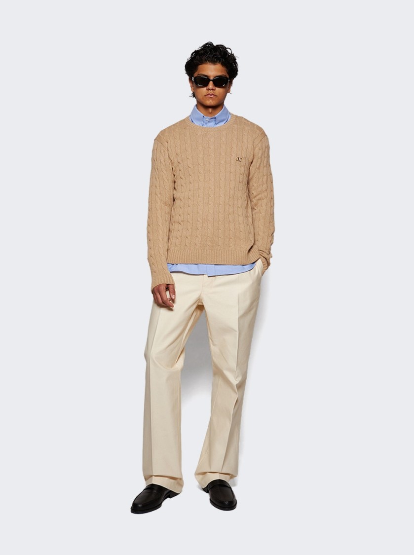 Valentino Camicia Maniche Lunghe Celeste In Blue