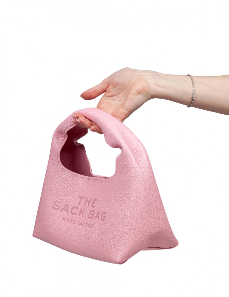 Marc Jacobs The Mini Sack Leather Tote Bag In Pink