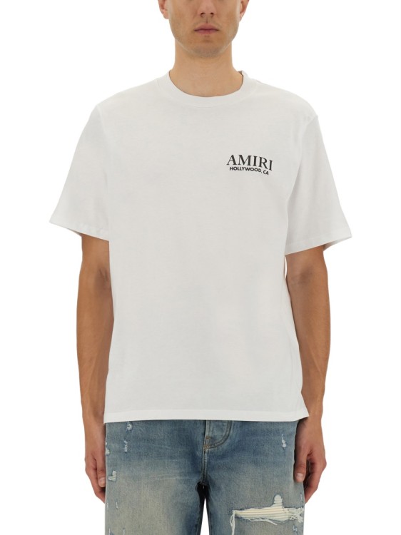 Amiri Relaxed Fit Logo T-Shirt Printed T-Shirts | THE LIST
