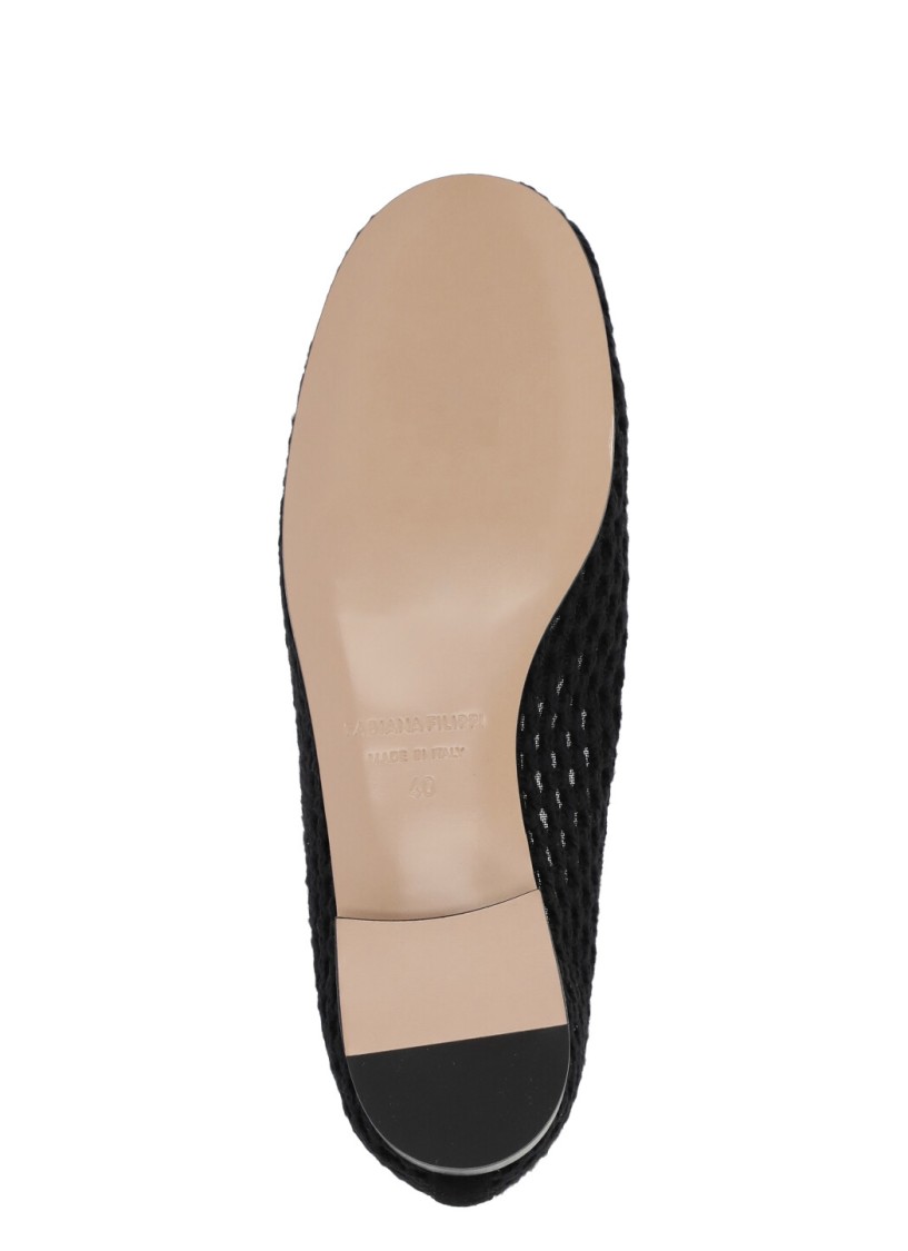 Fabiana Filippi Flat Shoes In Black