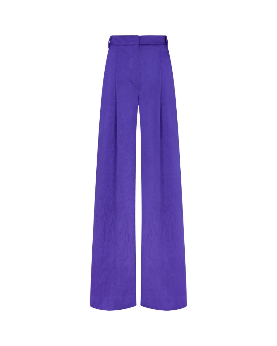 Serena Bute Bute Trouser '25 With High Waist And Flowing Wide-leg Design