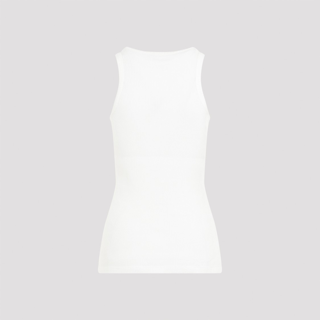 The Row Cotton Ribbed Tank Top With Fit And Versatile Style